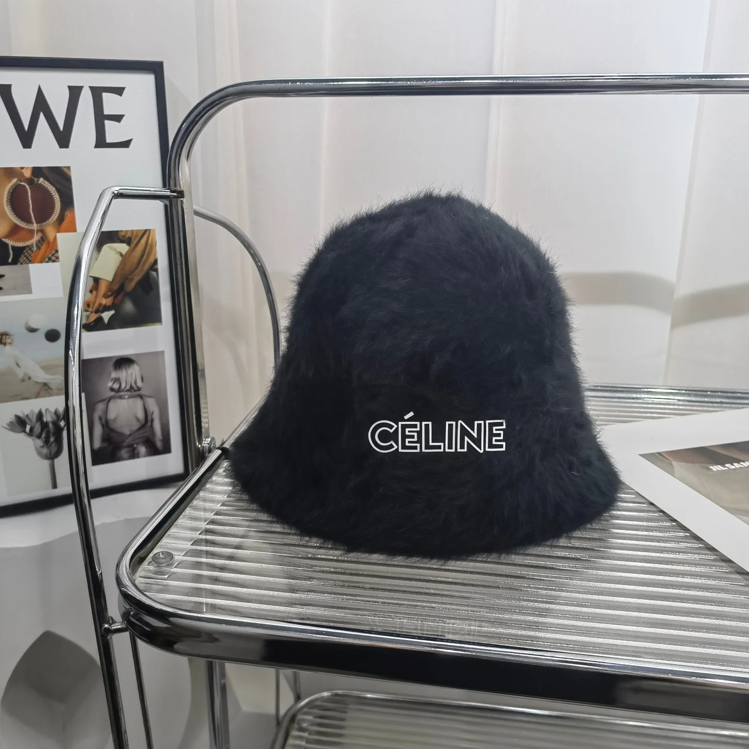 Celine - Плюшевая рыбацкая шляпа