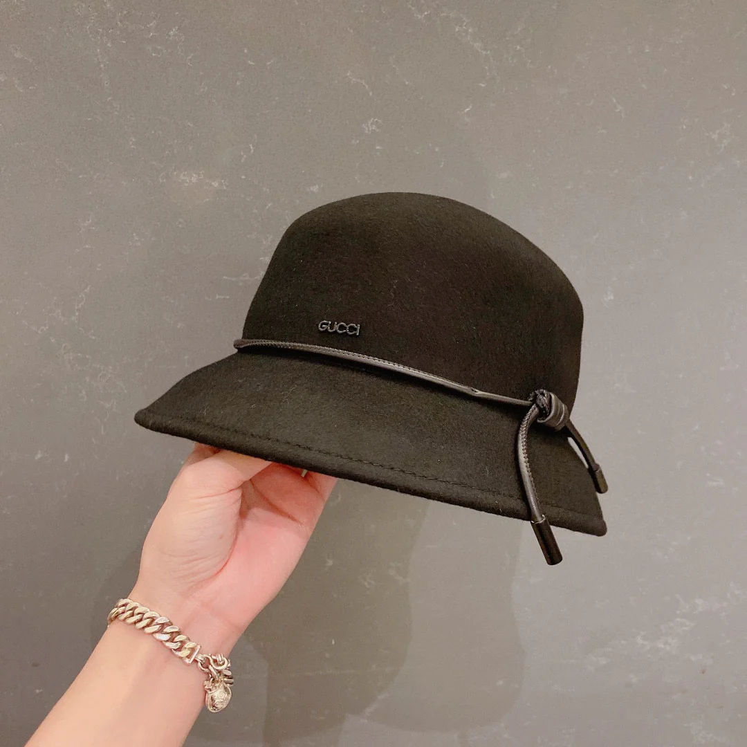 Gucci - Шерстяная шапка - Черная