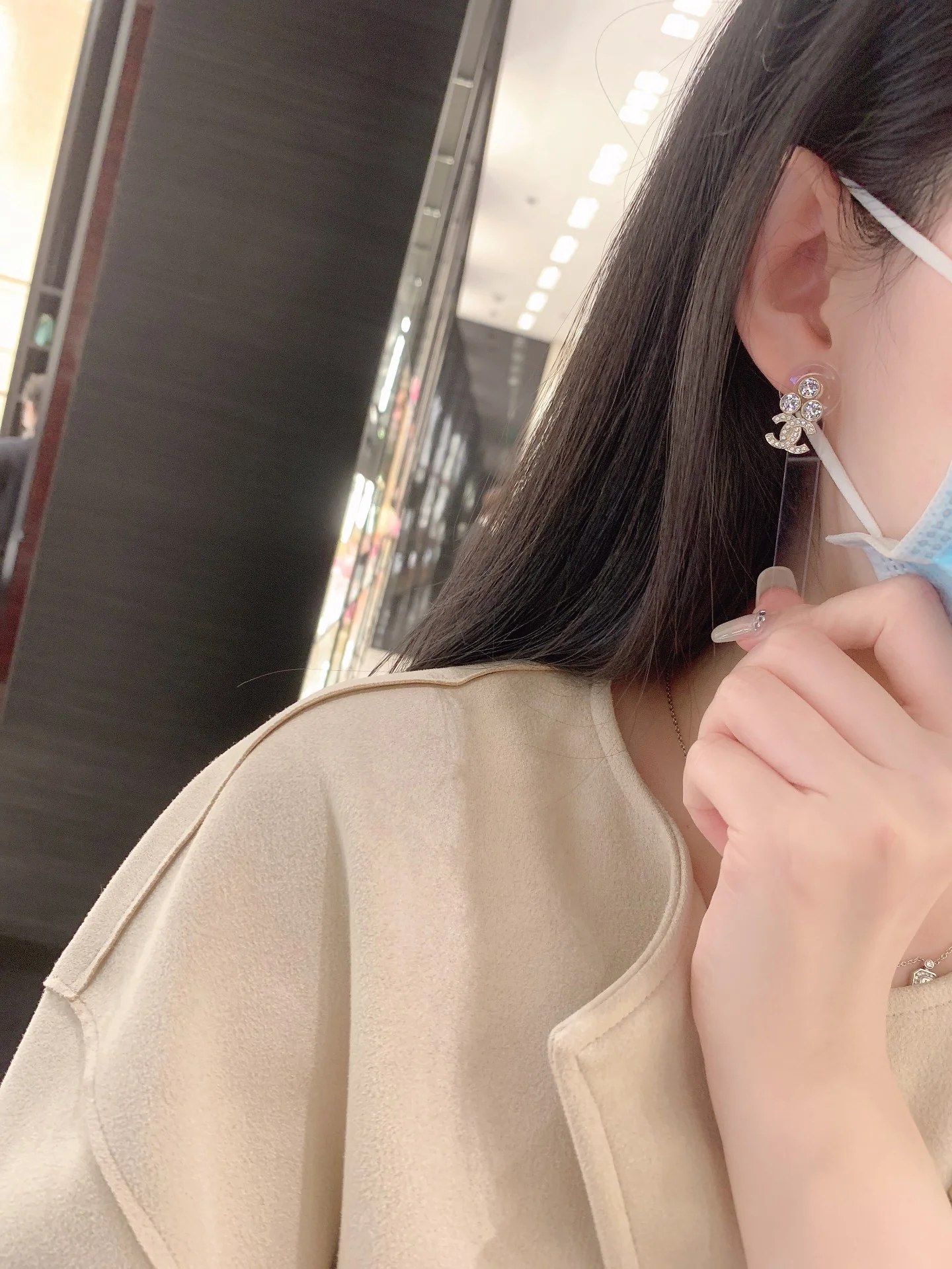 Серьги Chanel 1103