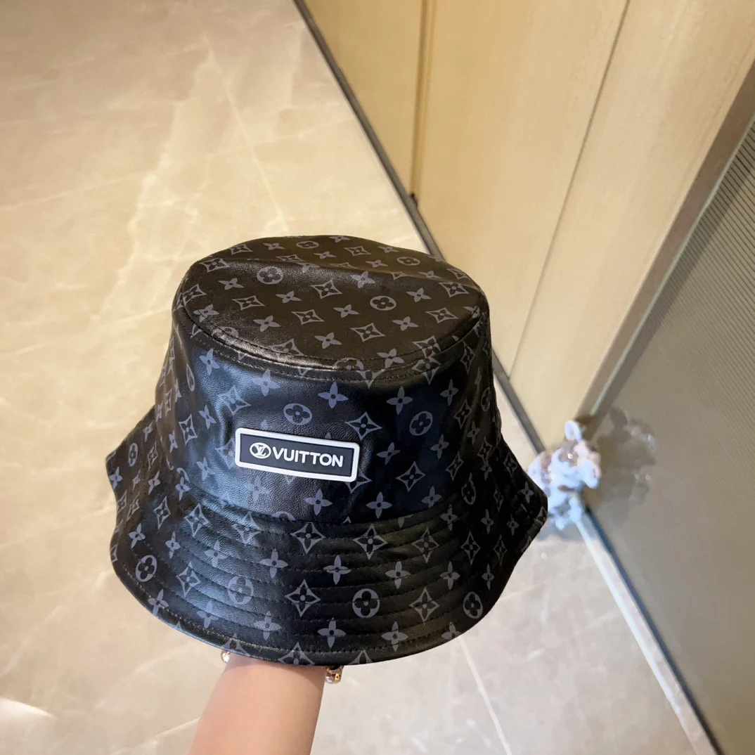 LV - Новейшая кожаная рыбацкая шляпа 2023 года