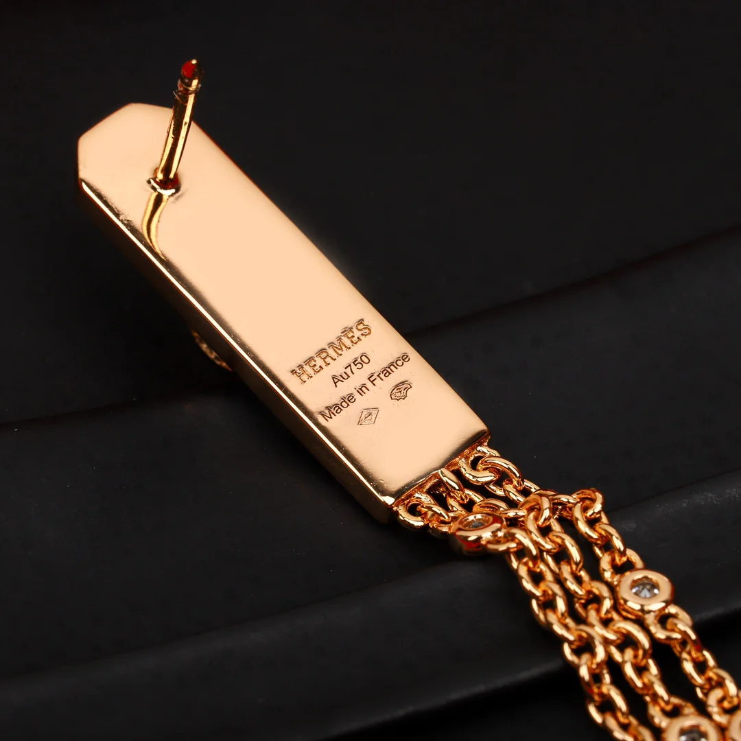 Серьги Hermes 016