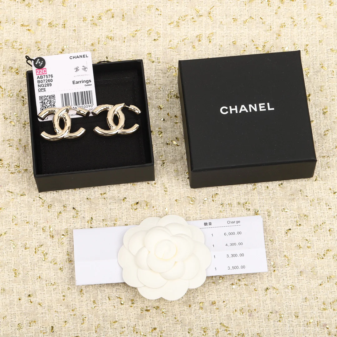 Серьги Chanel 1002