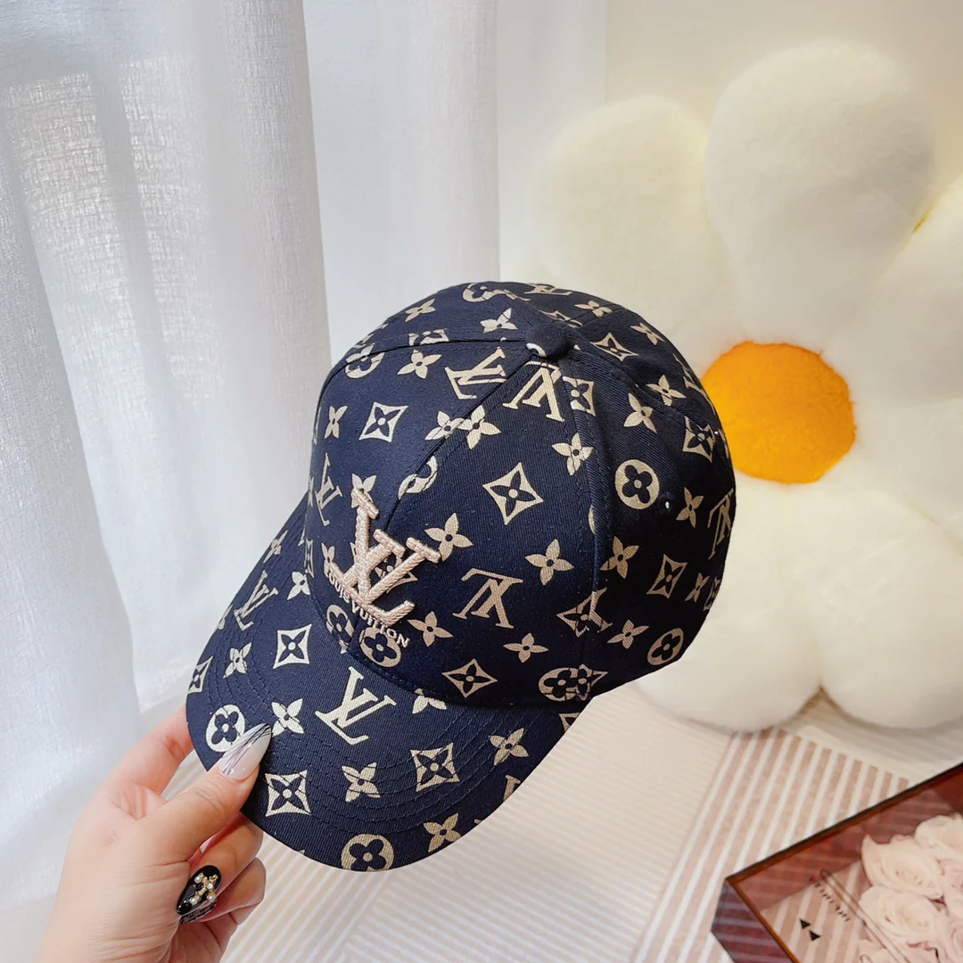 Новинка сезона весна/лето 2023 от LV - Шляпа/кепка - Черная