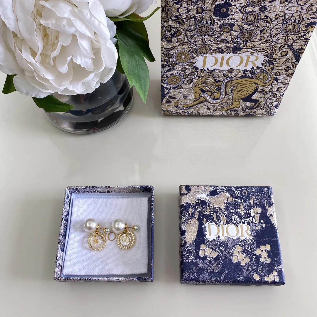Серьги Dior 043
