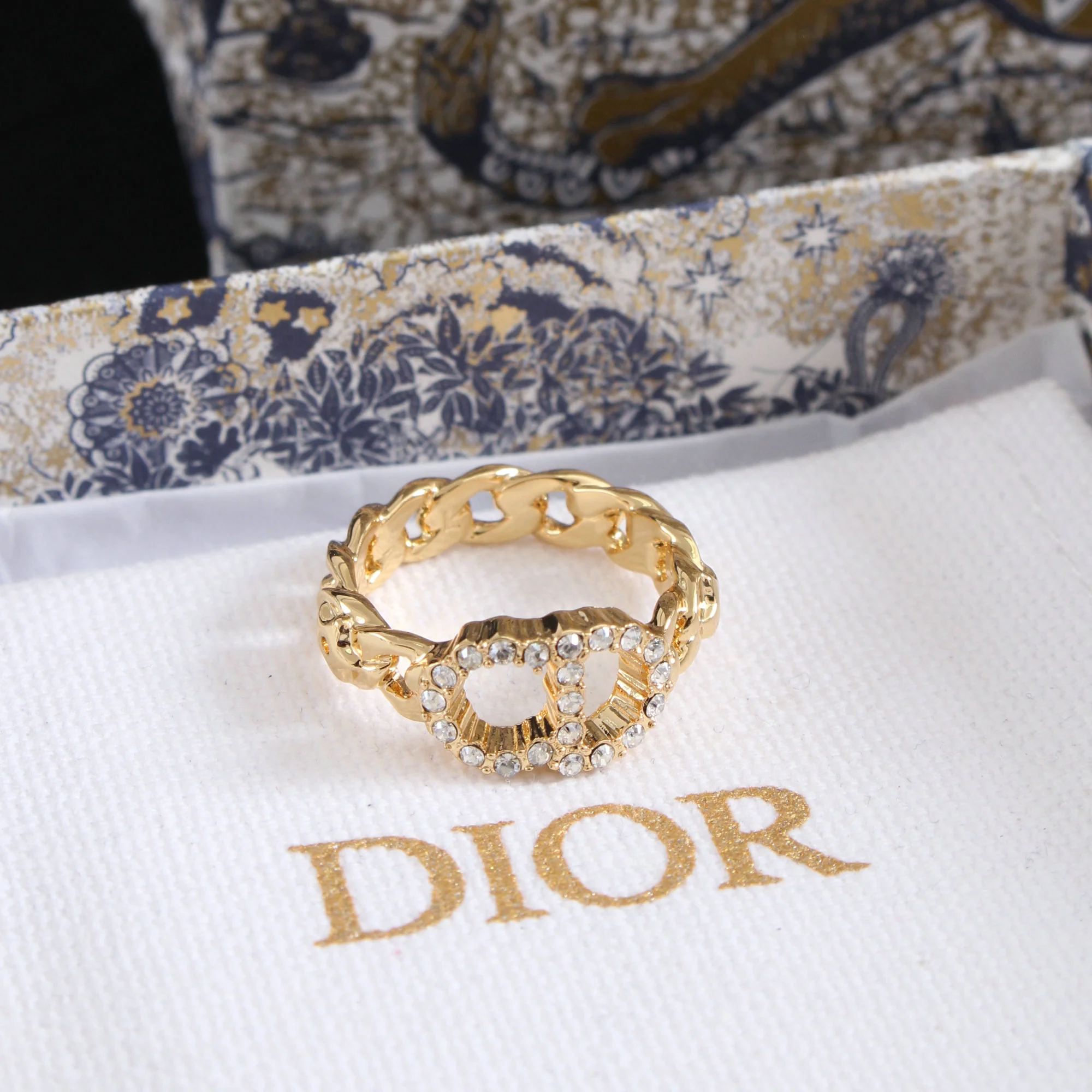 Кольцо Dior - 20