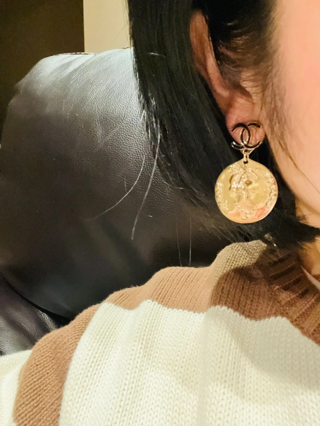 Серьги Chanel 1028