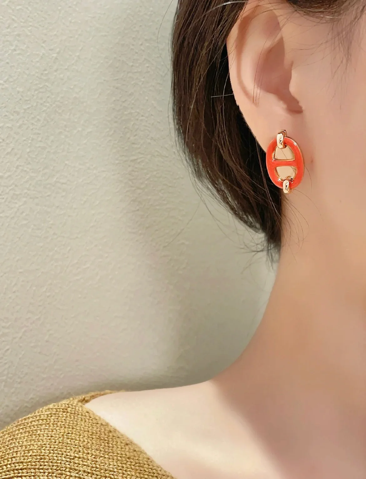 Серьги Hermes 020