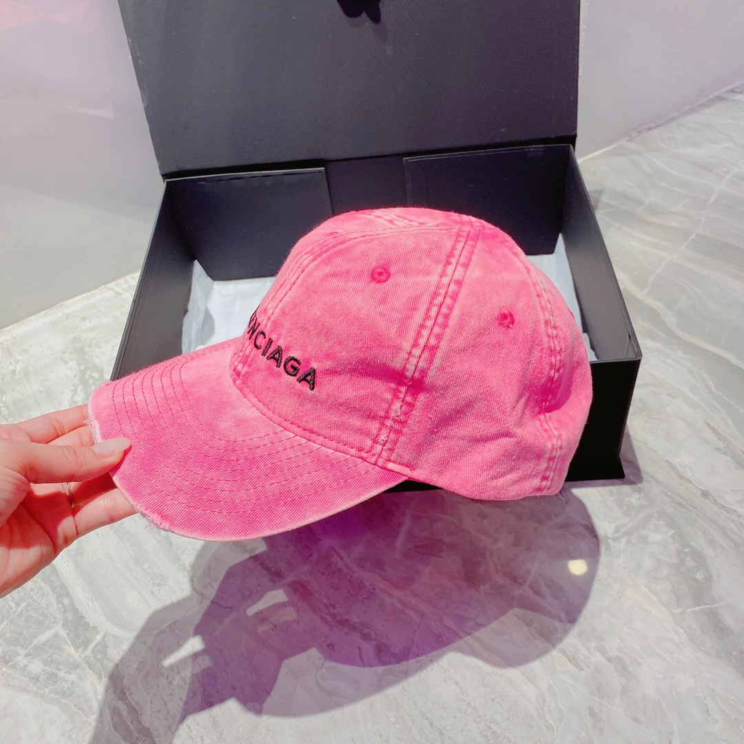 Balenciaga - Вышитая джинсовая бейсболка