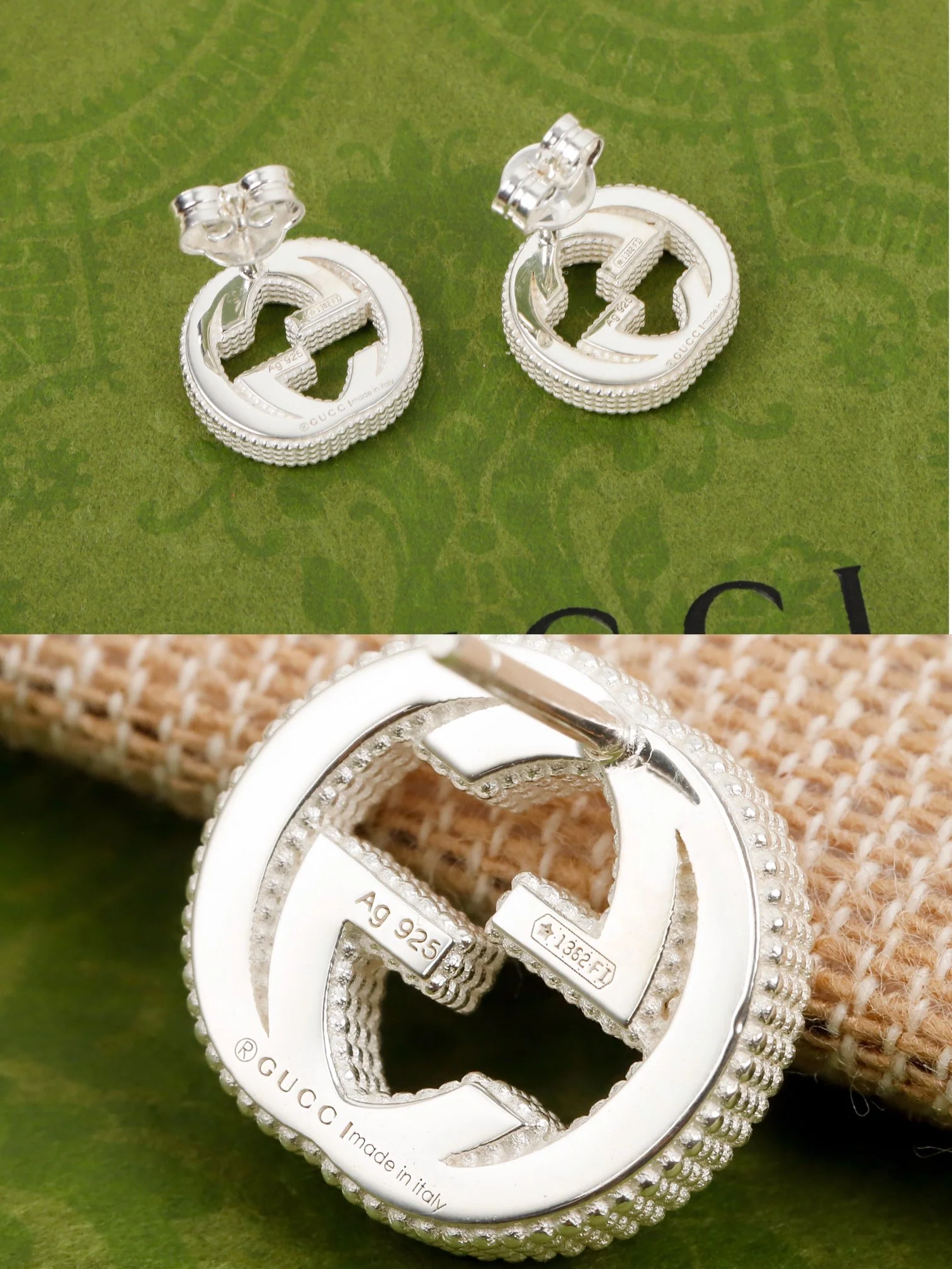 Серьги Gucci 013