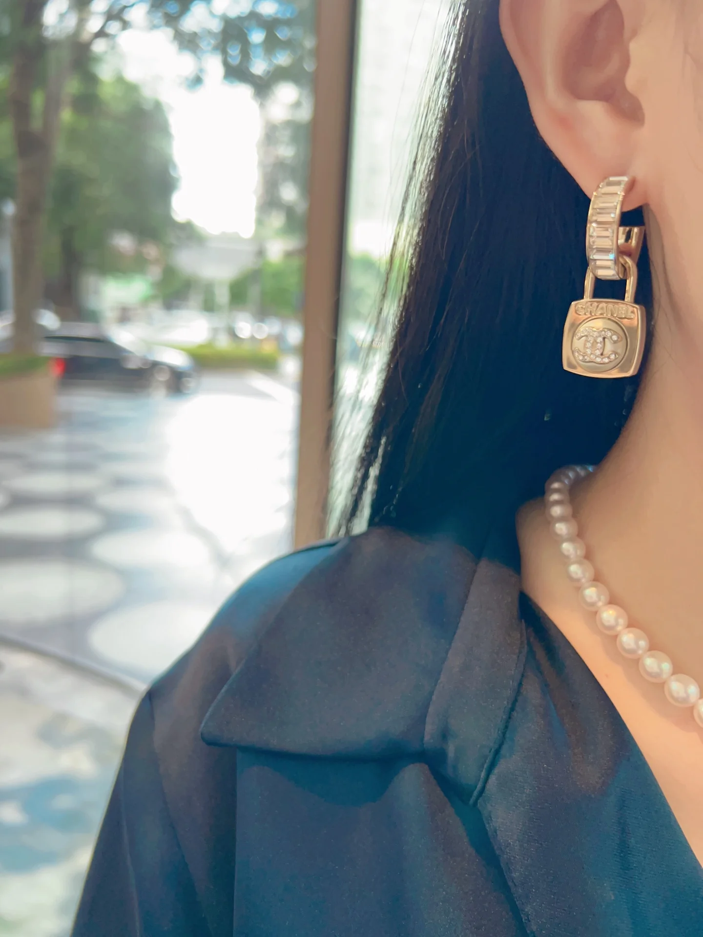 Серьги Chanel 751