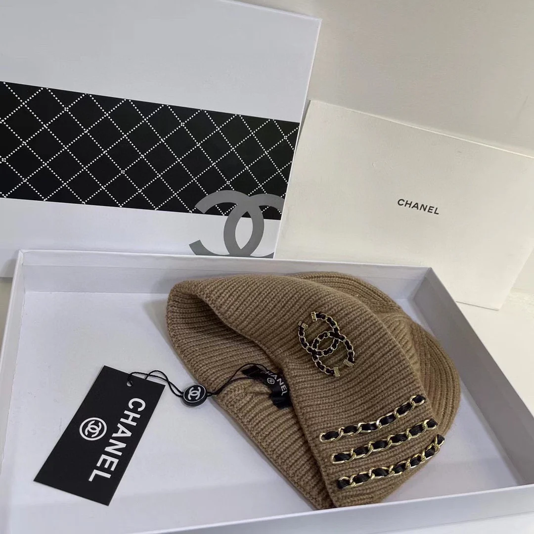 Chanel - Вязаная шапка - 6