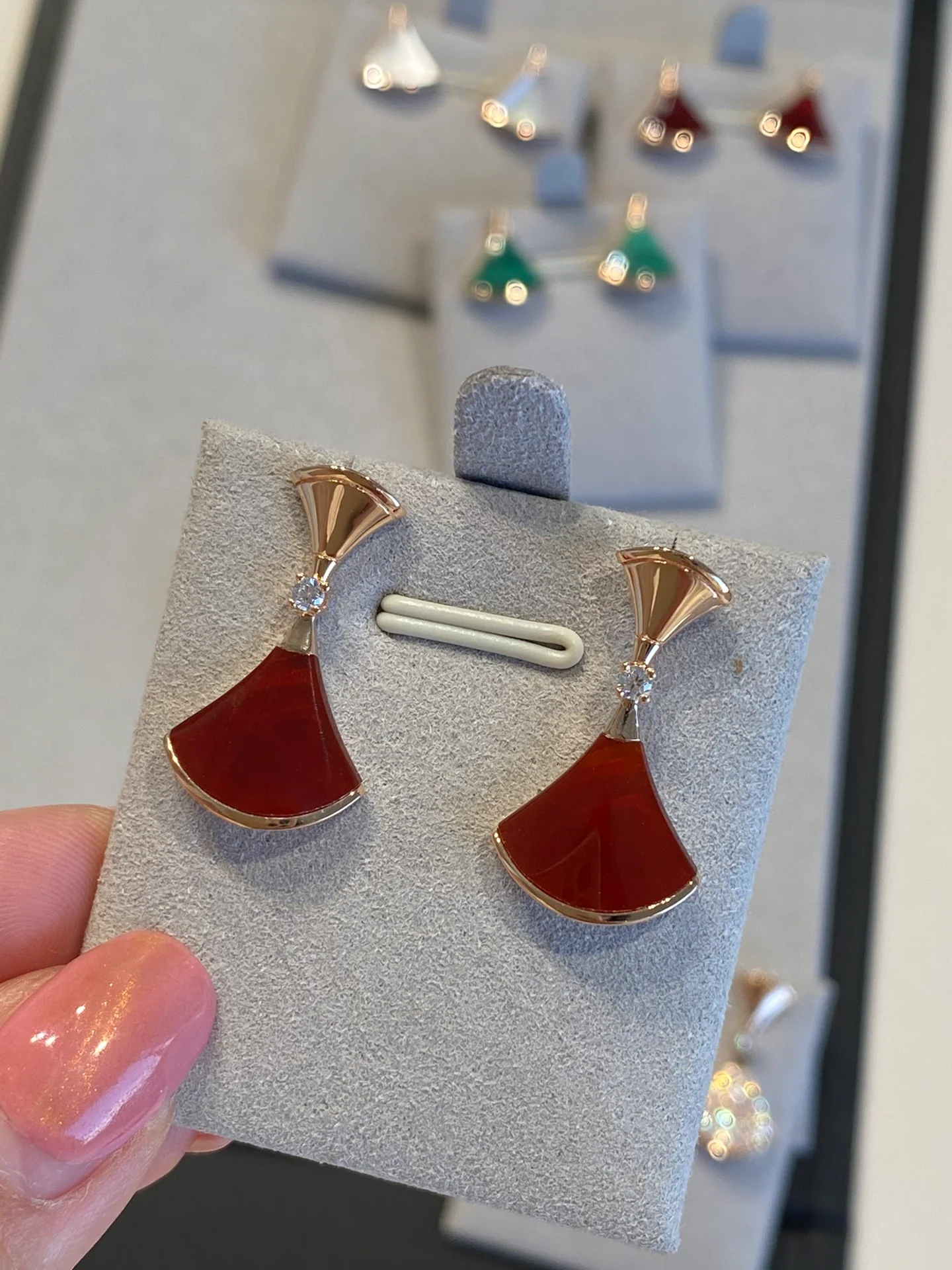 Серьги Bvlgari 032