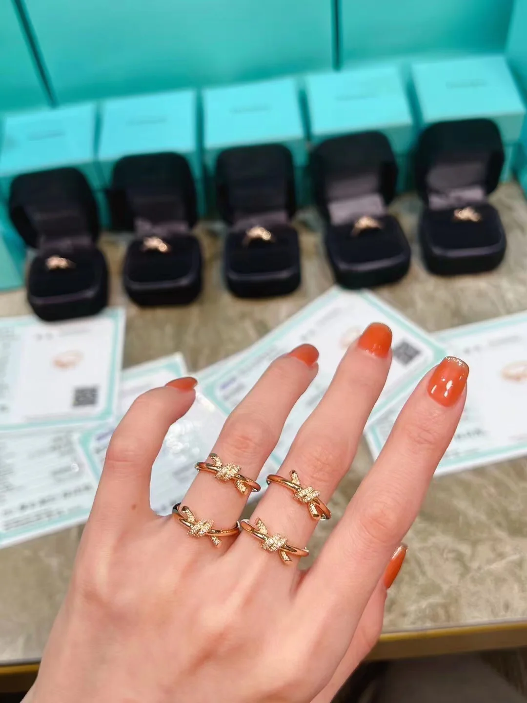 Кольцо Тиффани 011