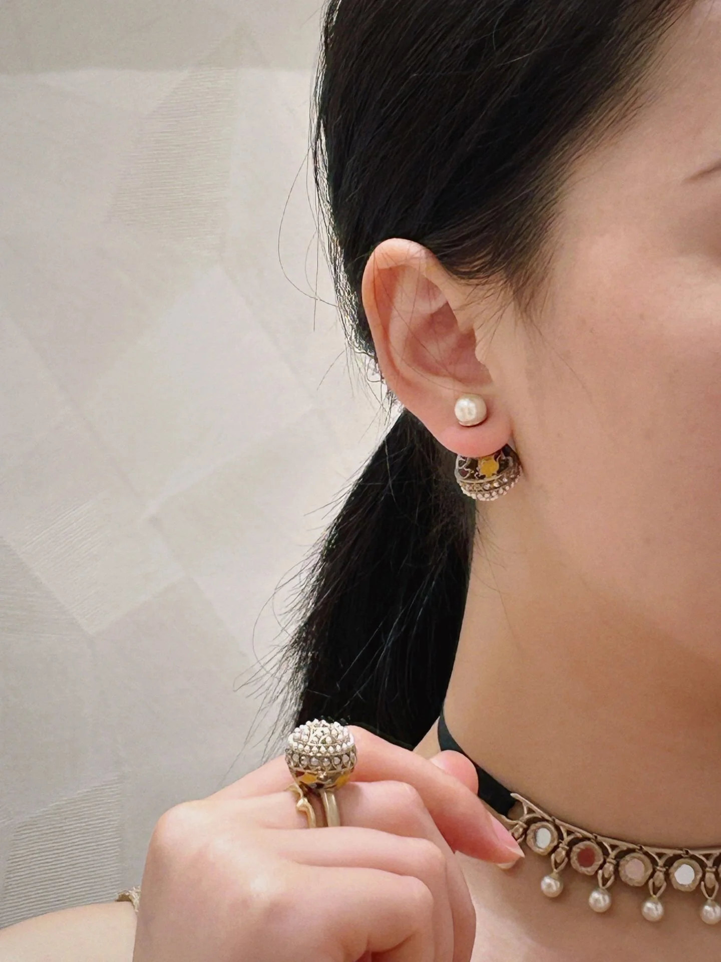 Серьги Dior 085