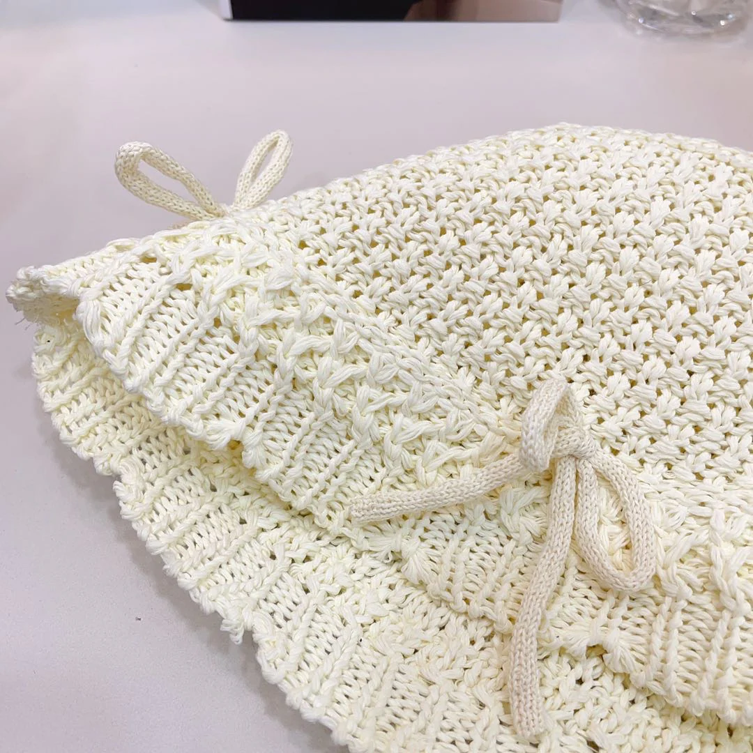 Miu Miu - Новая вязаная ажурная рыбацкая шапка