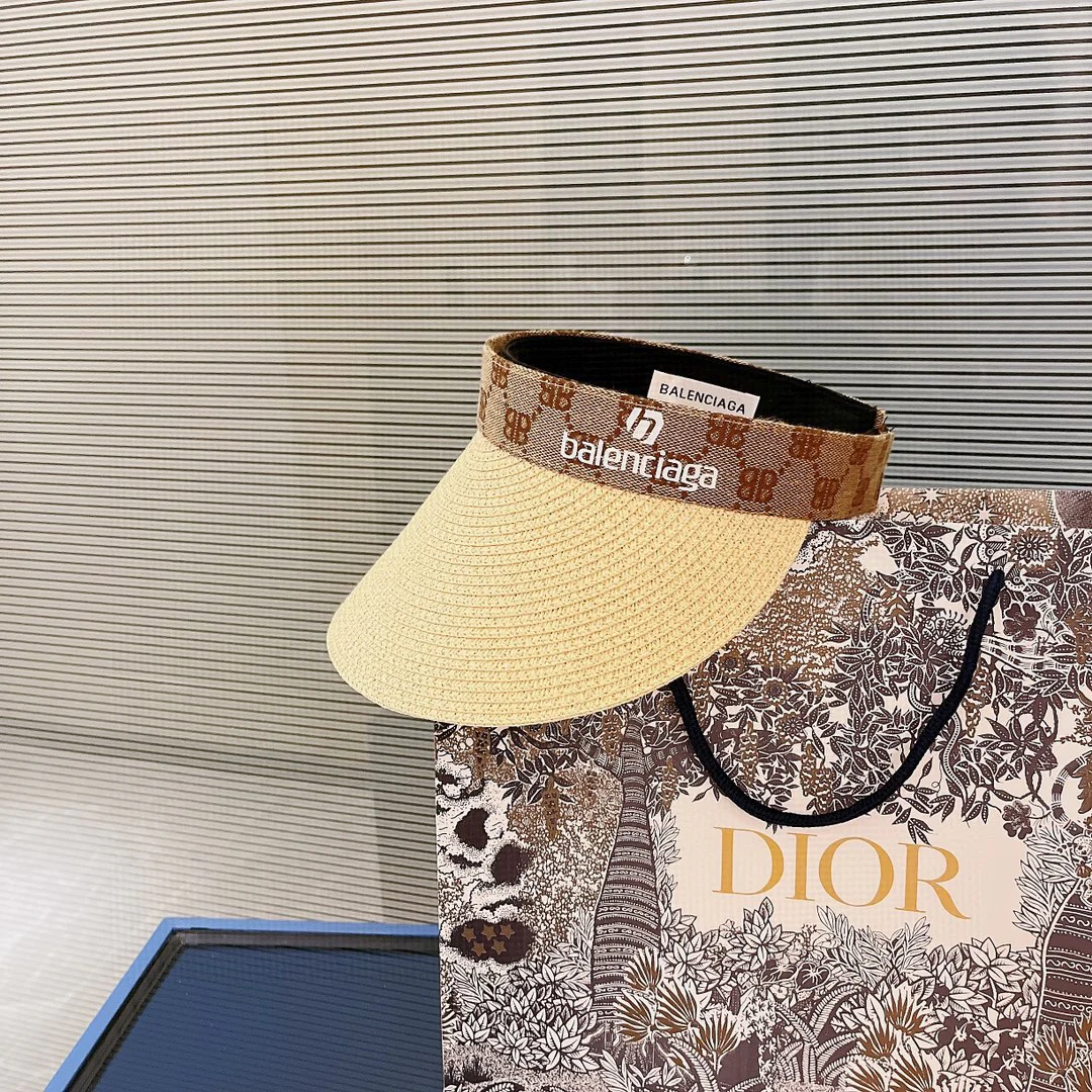 Новая солнцезащитная шляпа Balenciaga 2022 года - 4 цвета - 1 шт.