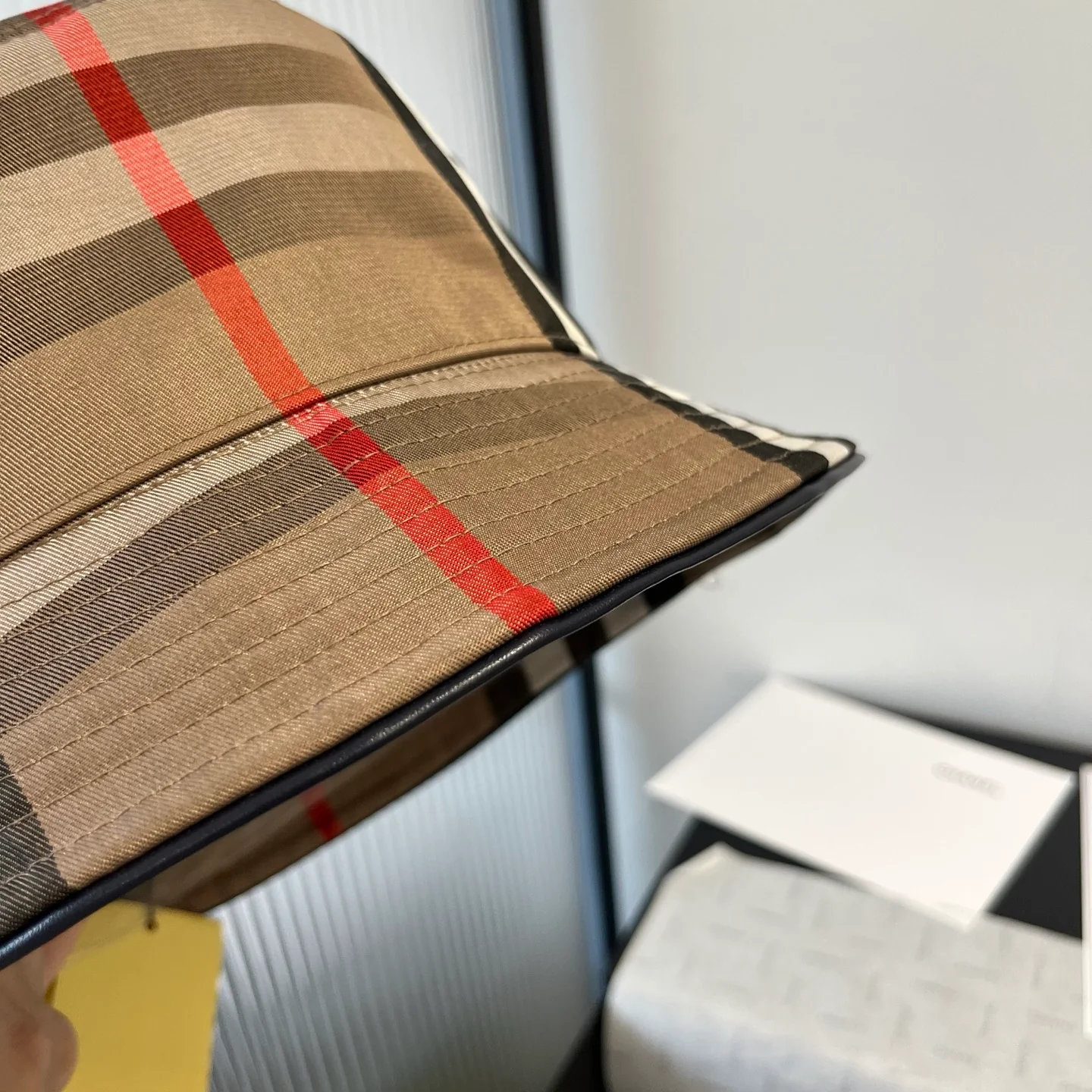 Burberry - Классическая клетчатая панама