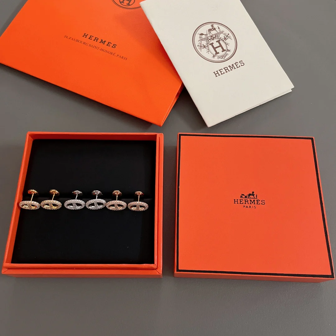Серьги Hermes 003