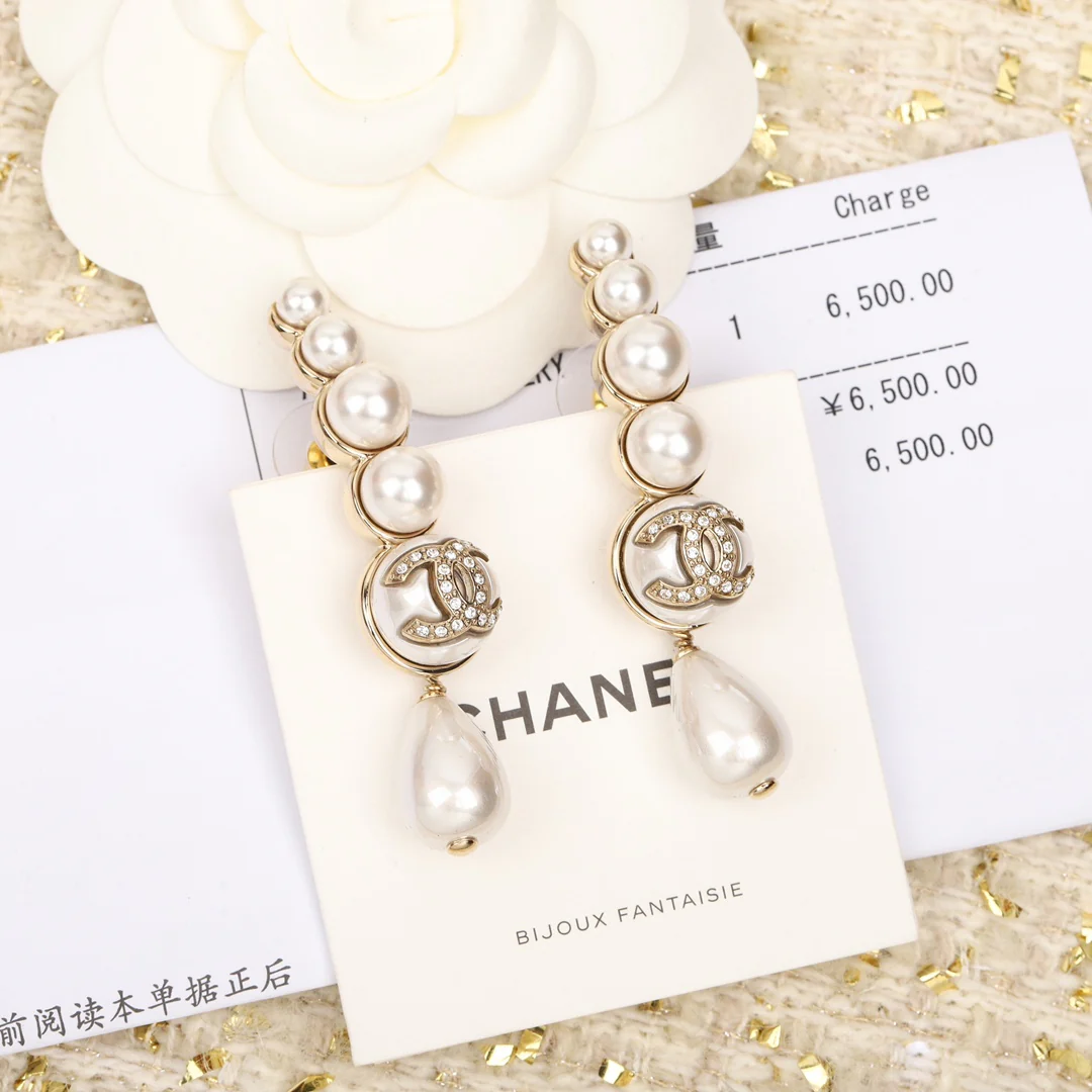 Серьги Chanel 865