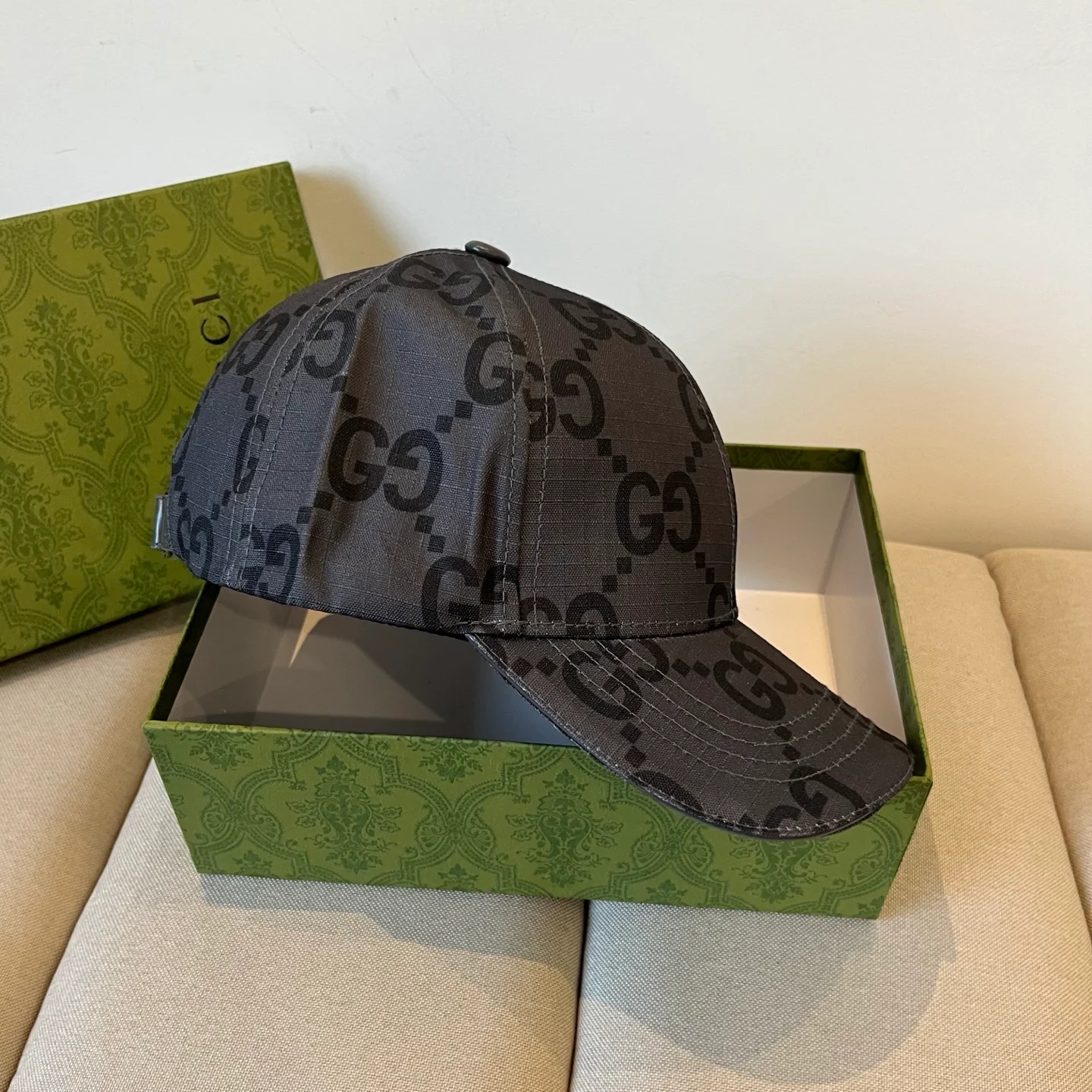 Бейсболка Gucci Classic Logo - черная