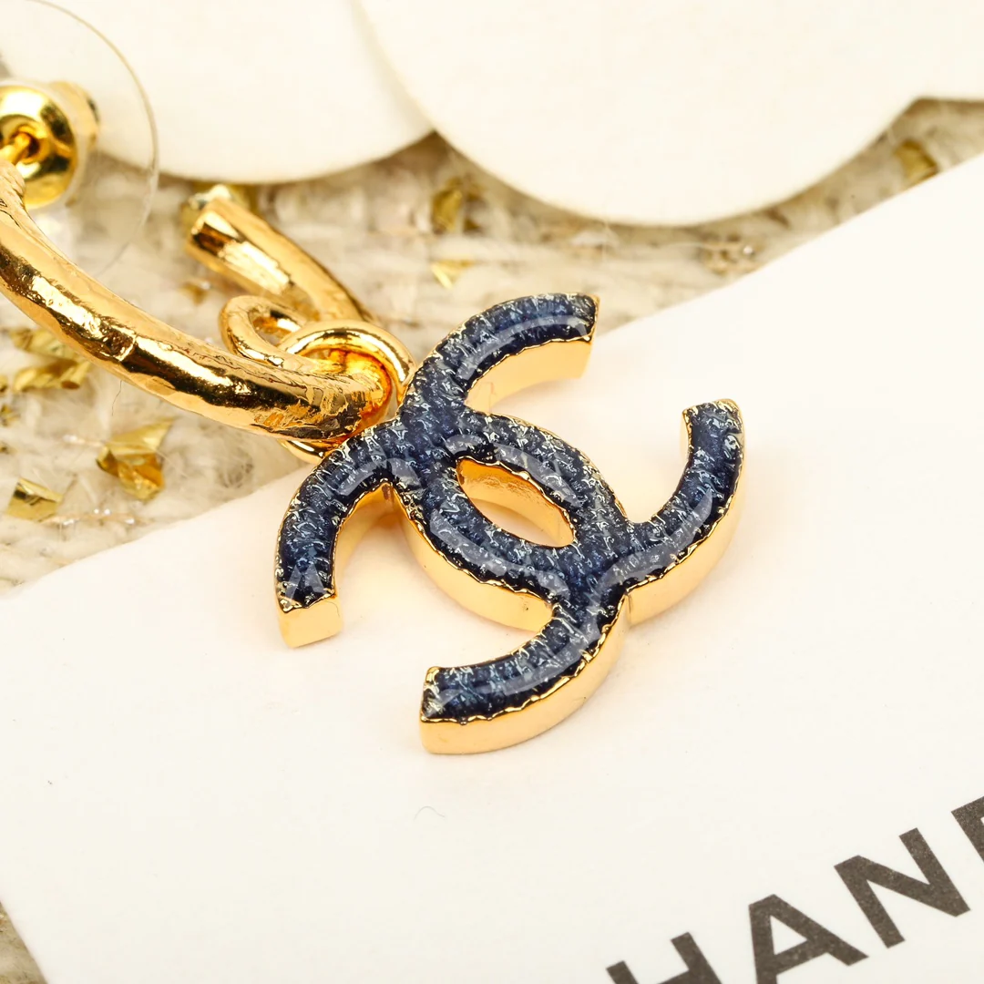 Серьги Chanel 091-1
