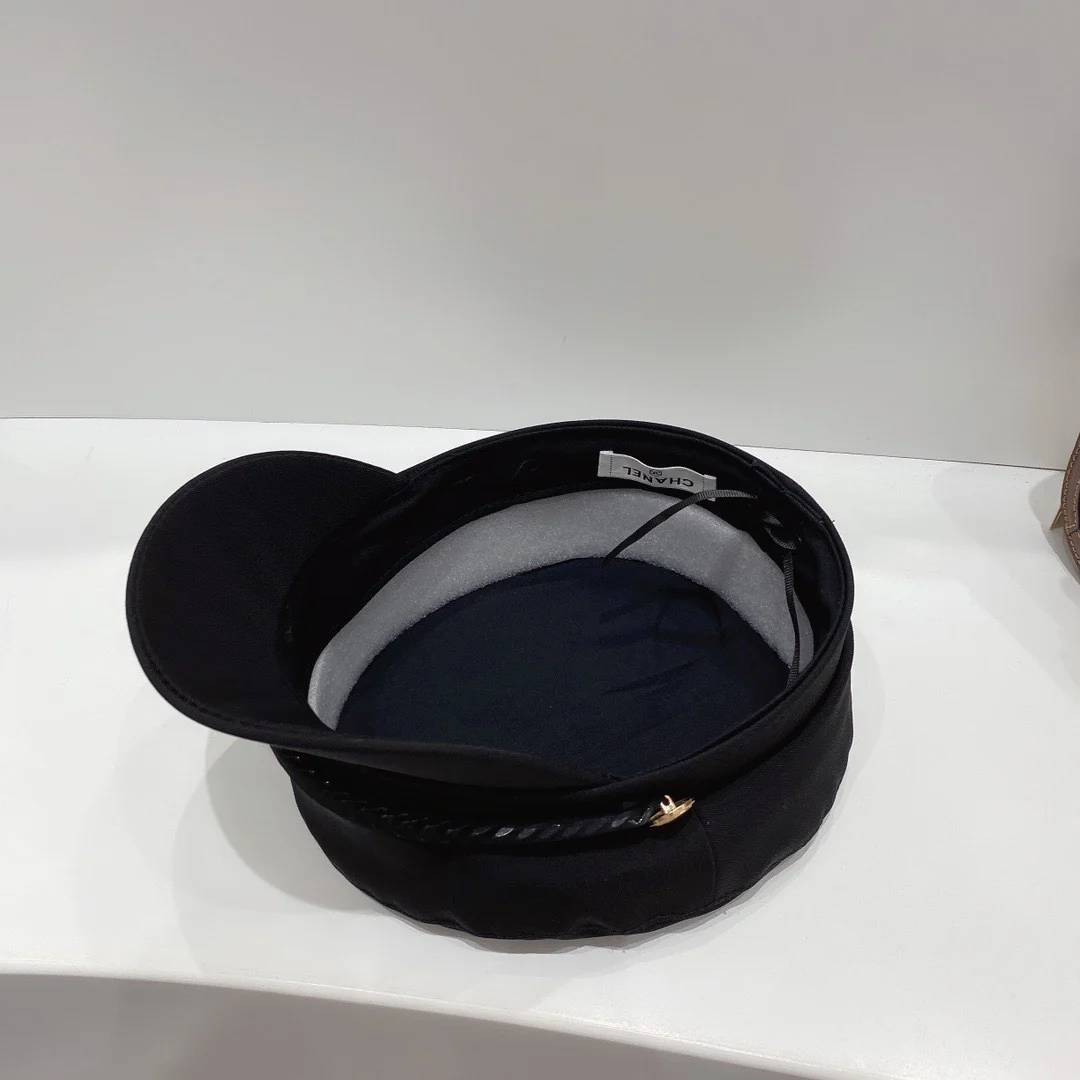 Chanel - Военная кепка - Черная