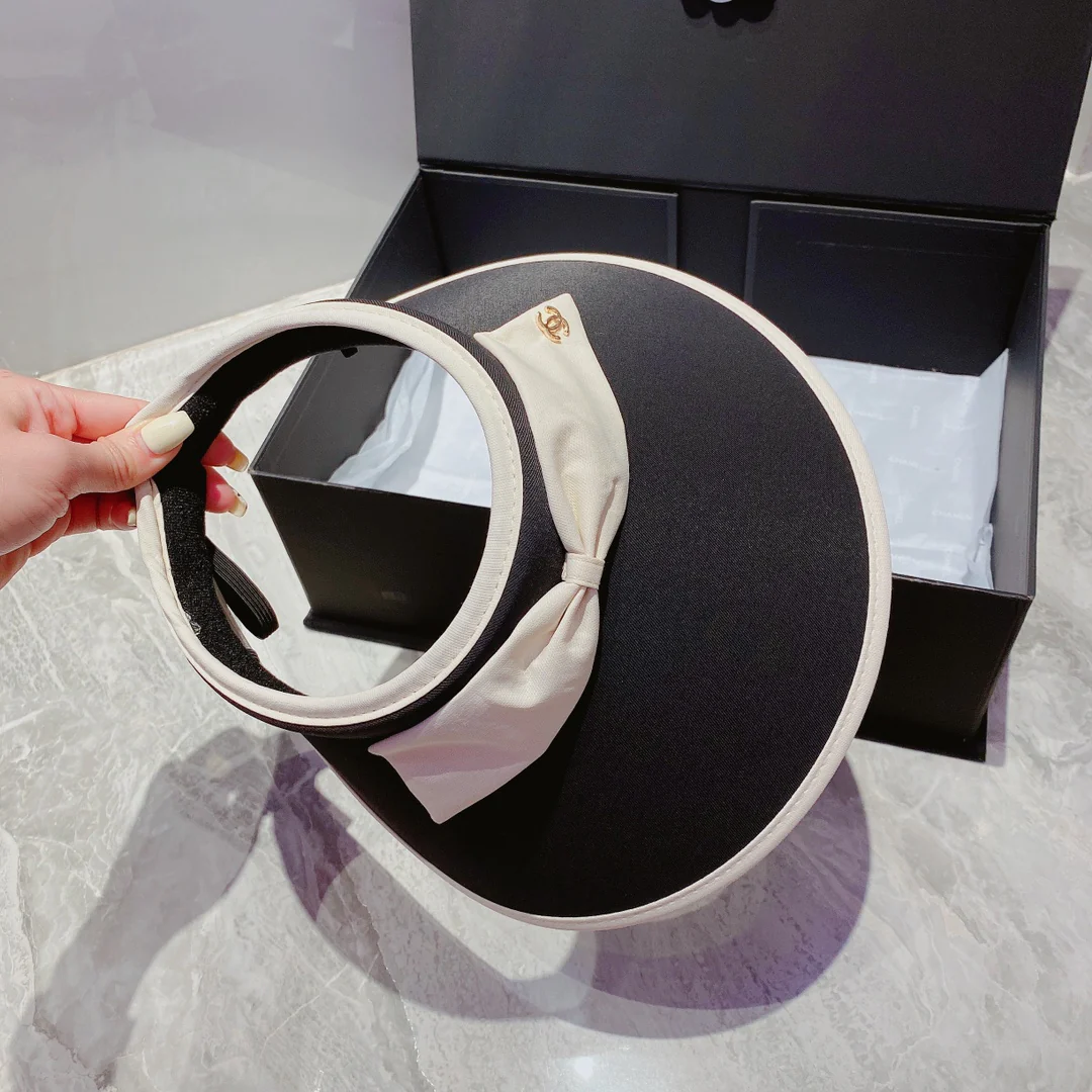 Новинка Chanel 2022 года - Солнцезащитная шляпа - Парик с открытым носком - 2