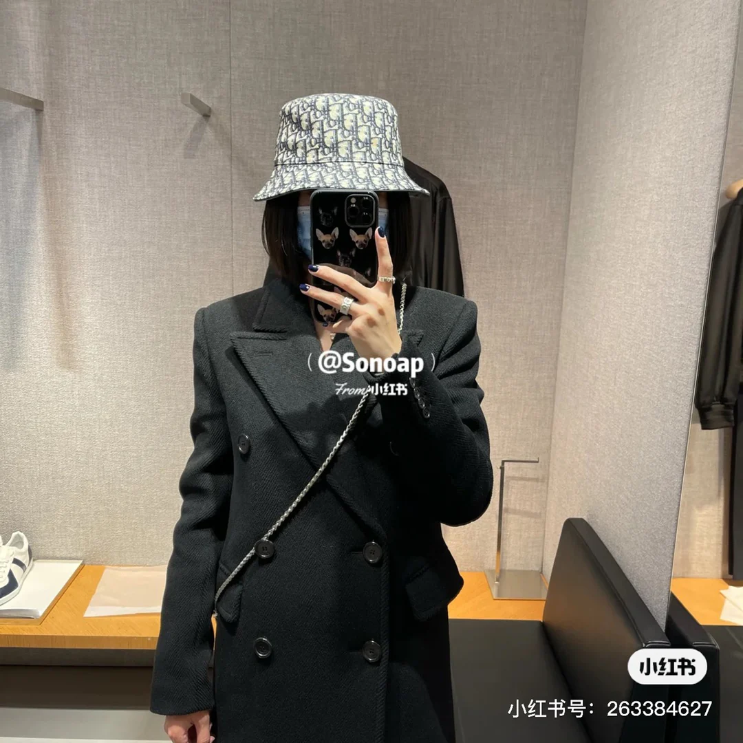 Dior - Двусторонняя рыбацкая шляпа