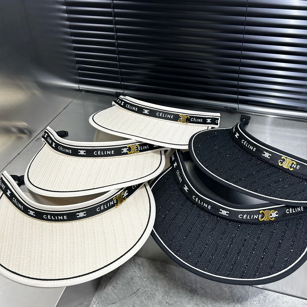 Новая летняя шляпа Celine с блестками 2024 года