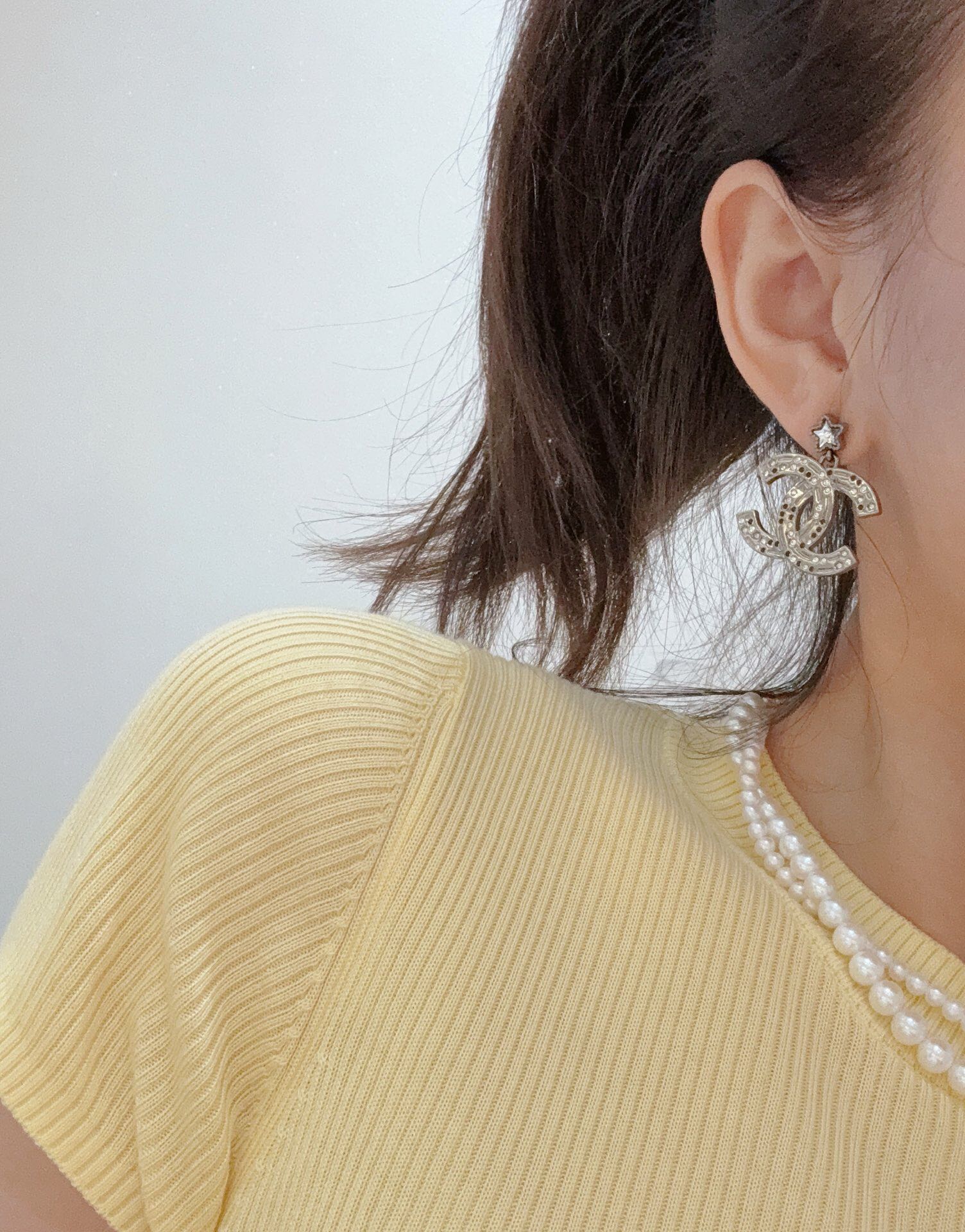 Серьги Chanel 929