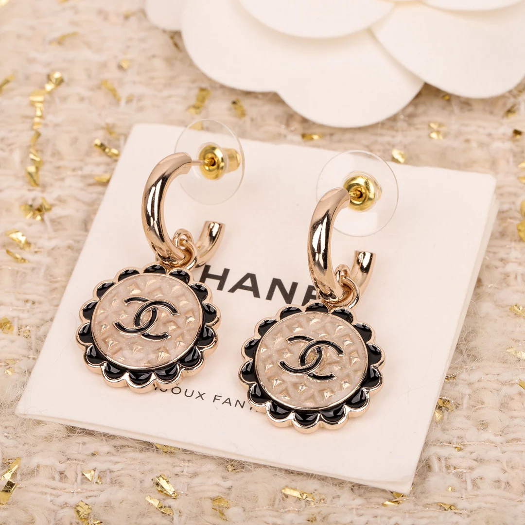Серьги Chanel 965