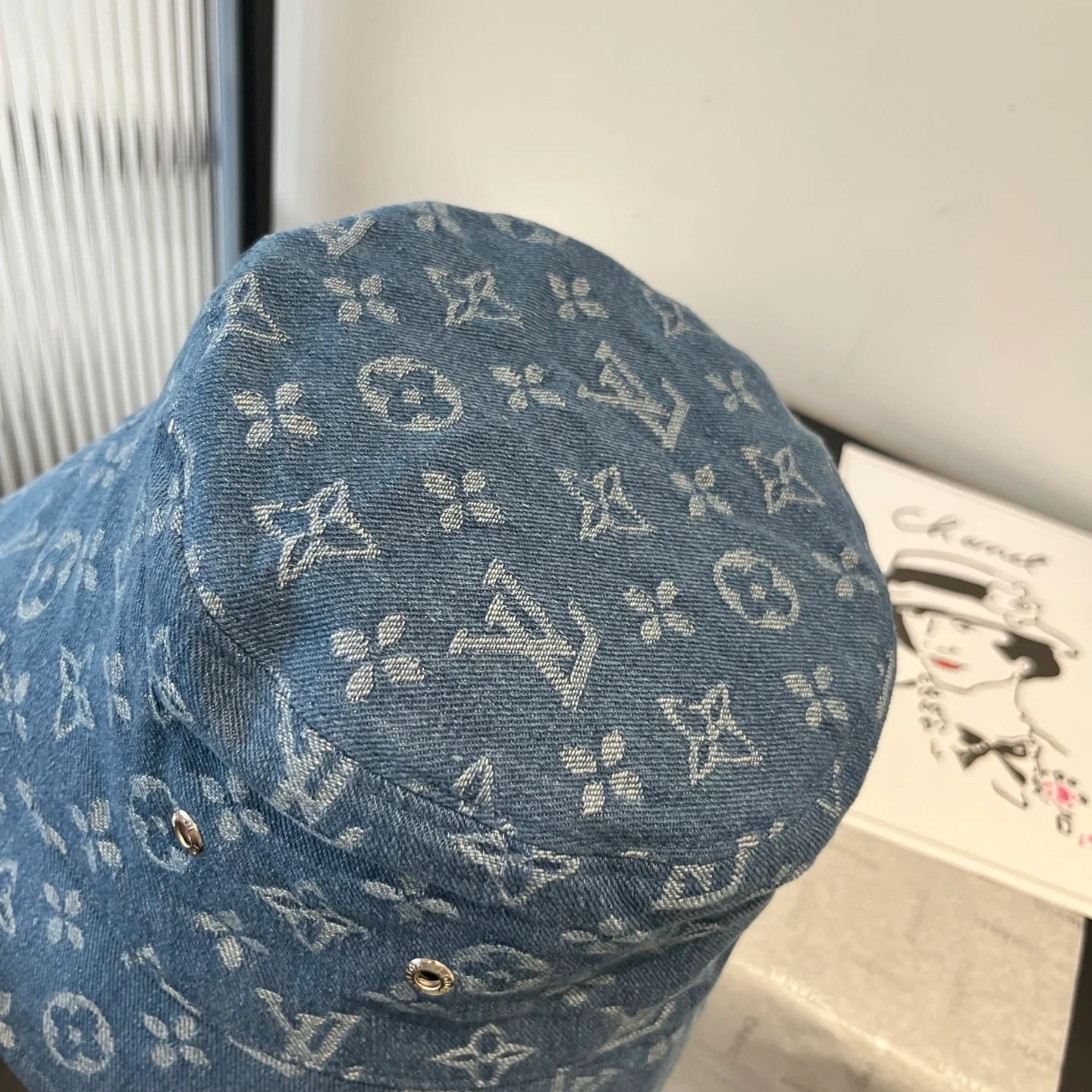 LV - Джинсовая панама с монограммой
