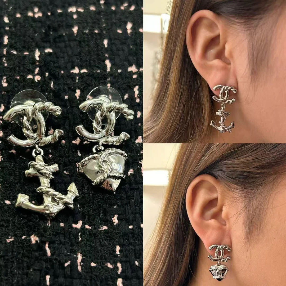 Серьги Chanel 945