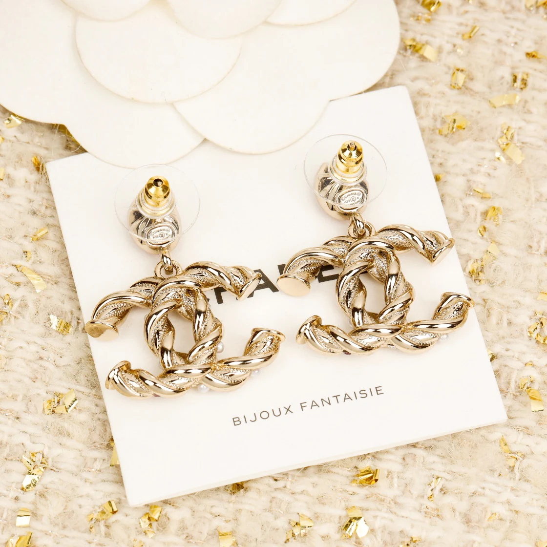 Серьги Chanel 825