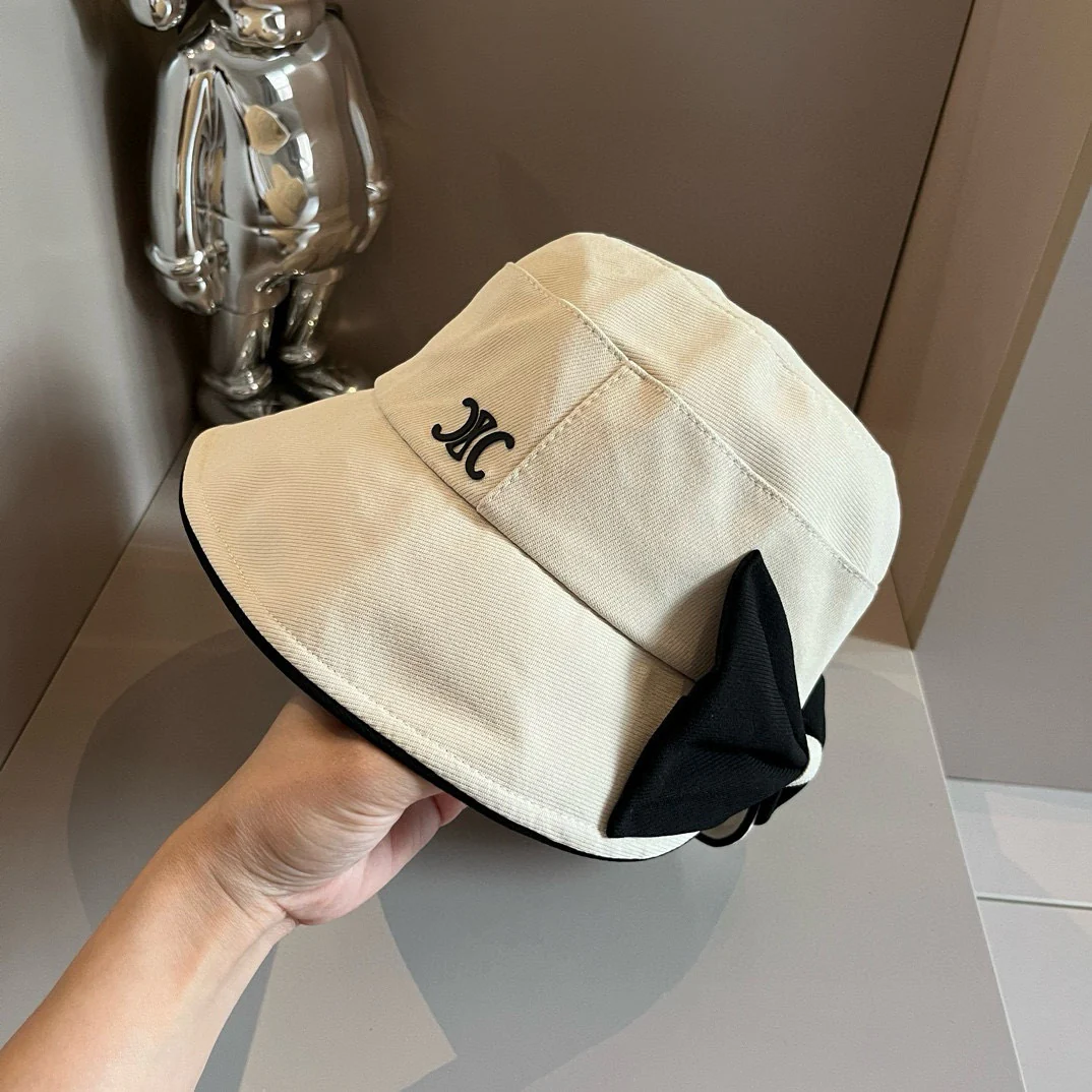 Celine - Панама с бабочкой - Белая