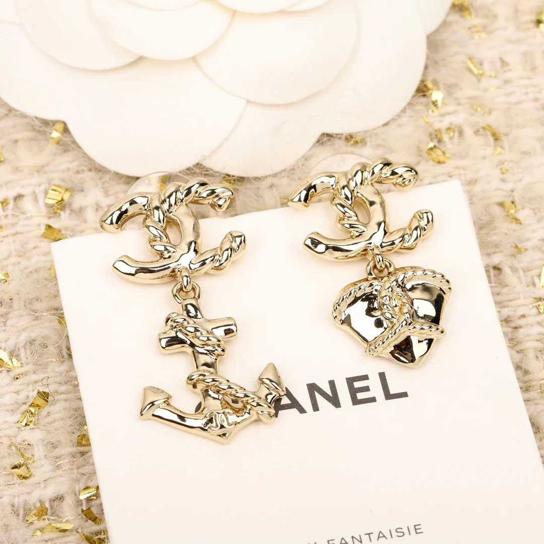 Серьги Chanel 936