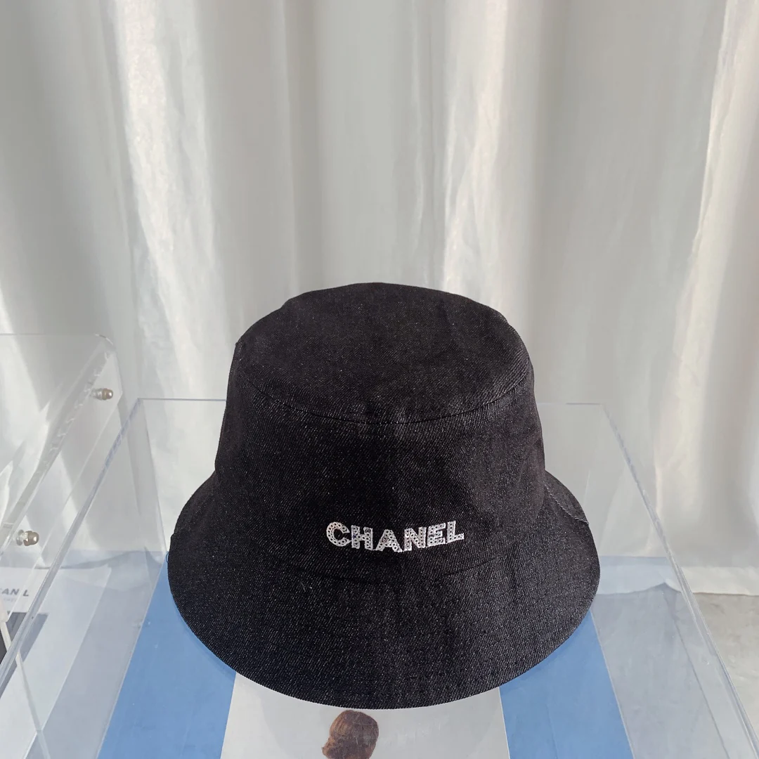 Chanel - Рыбацкая шляпа - Черная