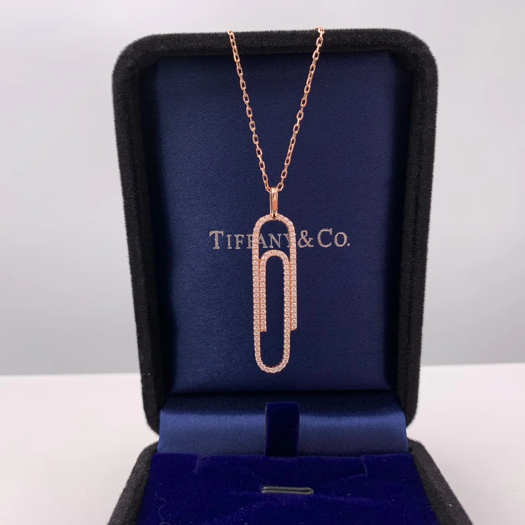 Колье ?Скрепка? от Tiffany