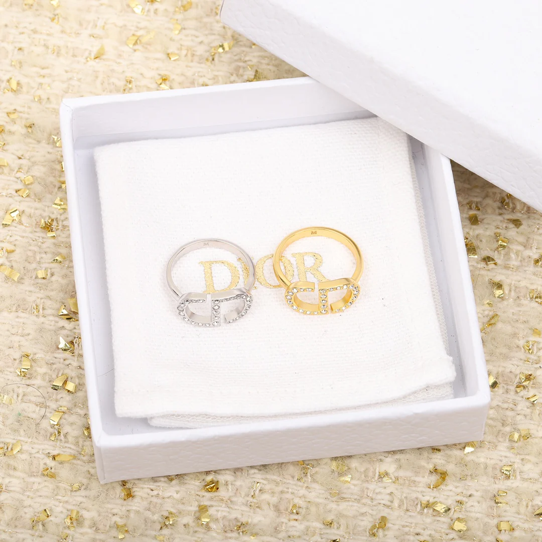 Кольцо Dior 017