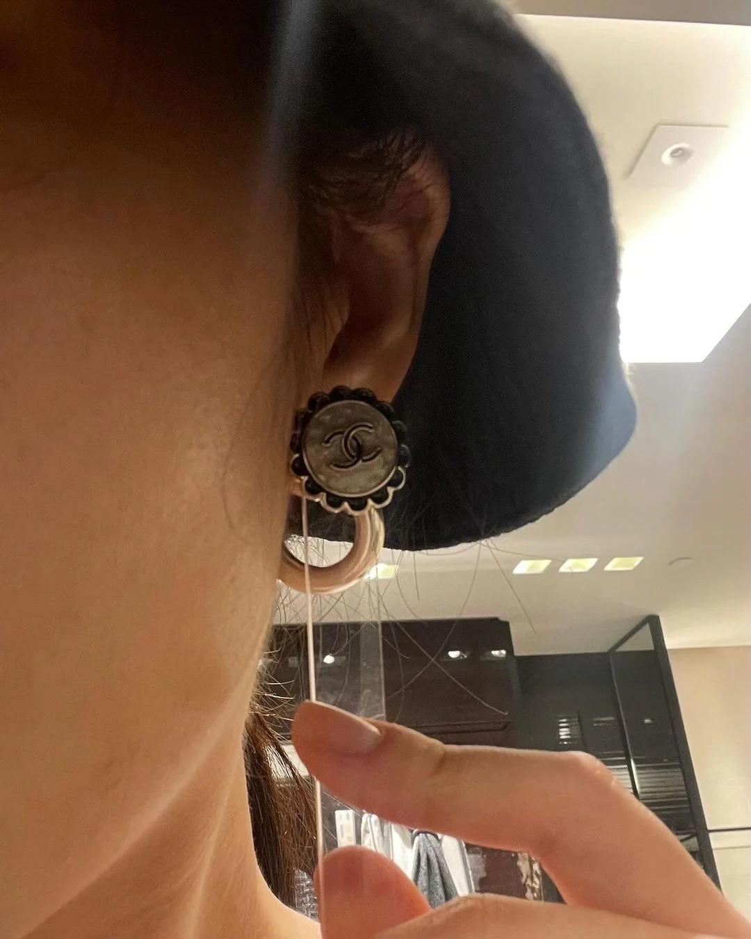 Серьги Chanel 1026