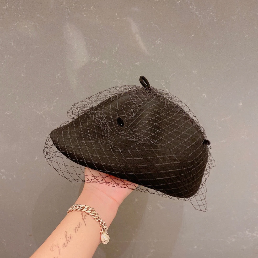 Gucci - Шерстяная шляпа художника - Черная