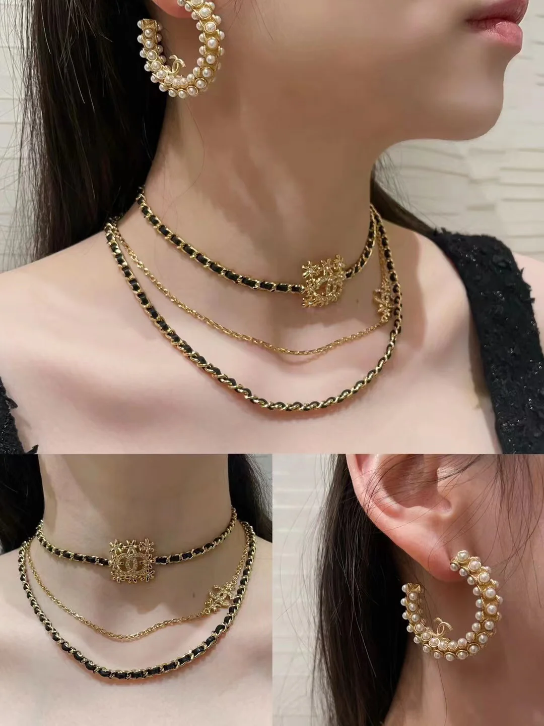 Серьги Chanel 777