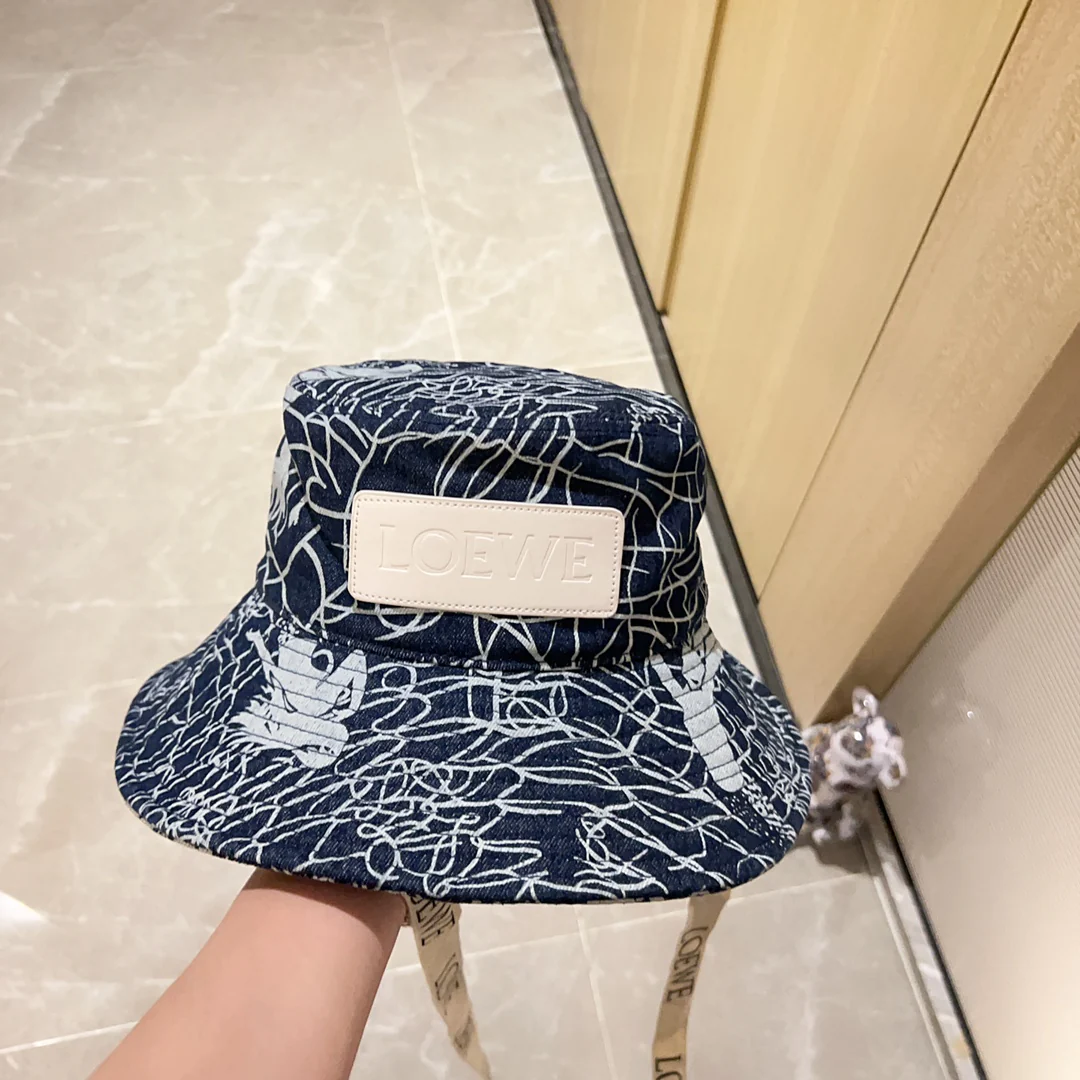 Lolwei - Новинка весны/лета 2023 - Джинсовая панама - Темный цвет - 1