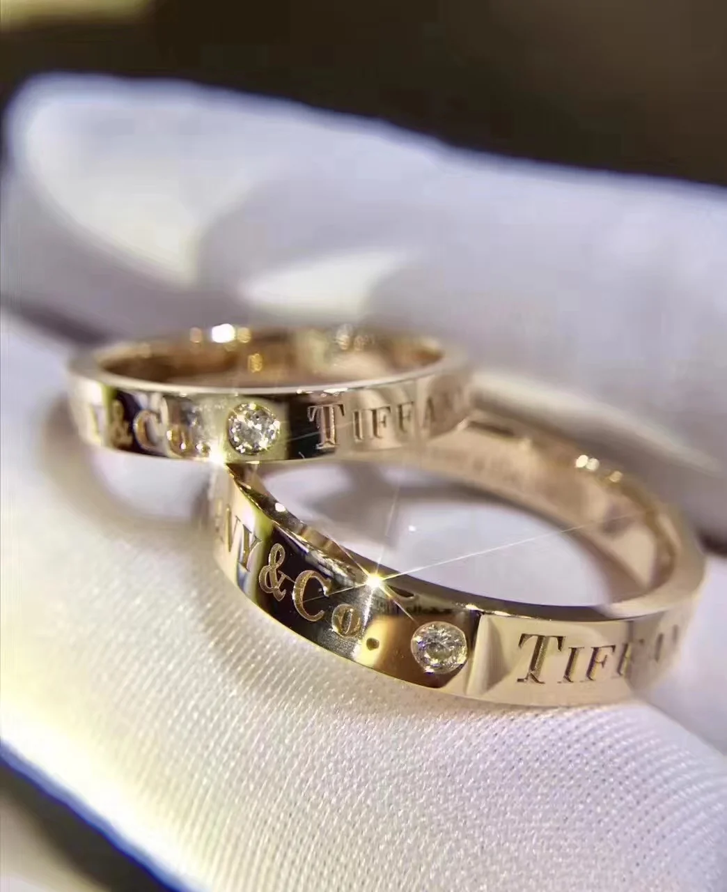 Парные кольца Tiffany