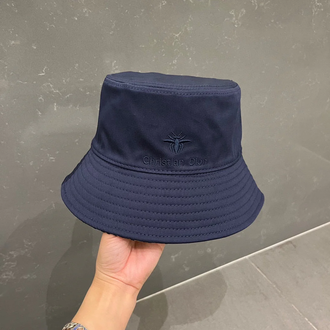Dior - Двусторонняя рыбацкая шляпа с подкладкой с монограммой