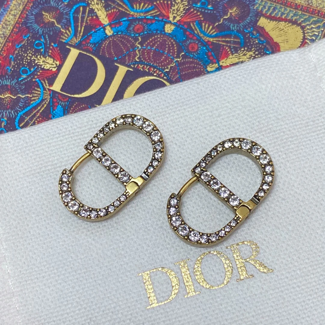 Серьги Dior 022