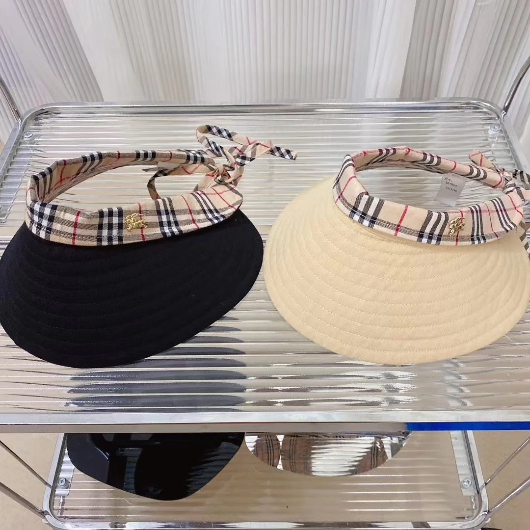 Burberry - Солнцезащитная шляпа - Козырек