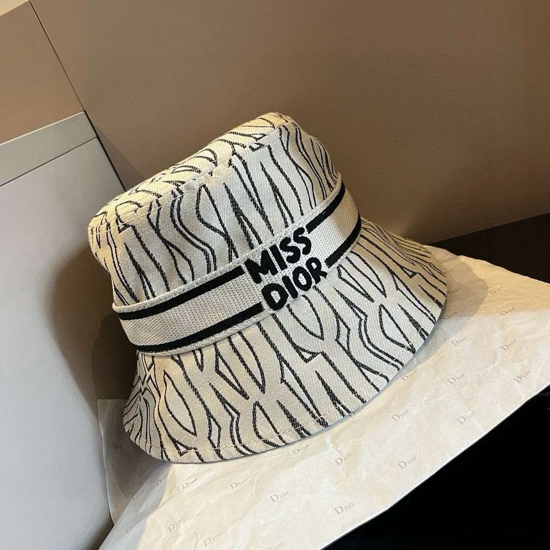 Панама с логотипом Dior, белая