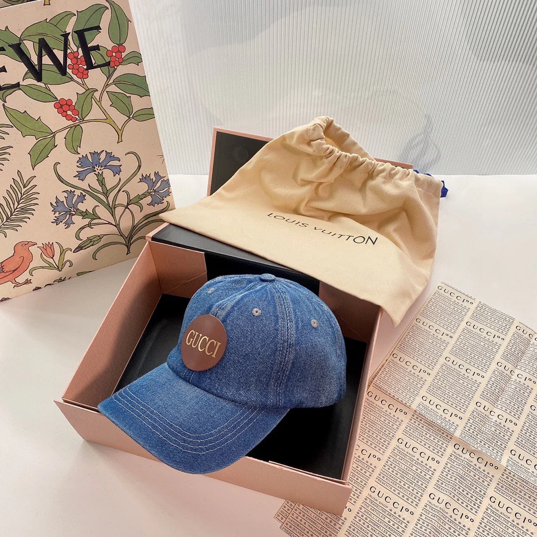 Gucci - Джинсовая бейсболка