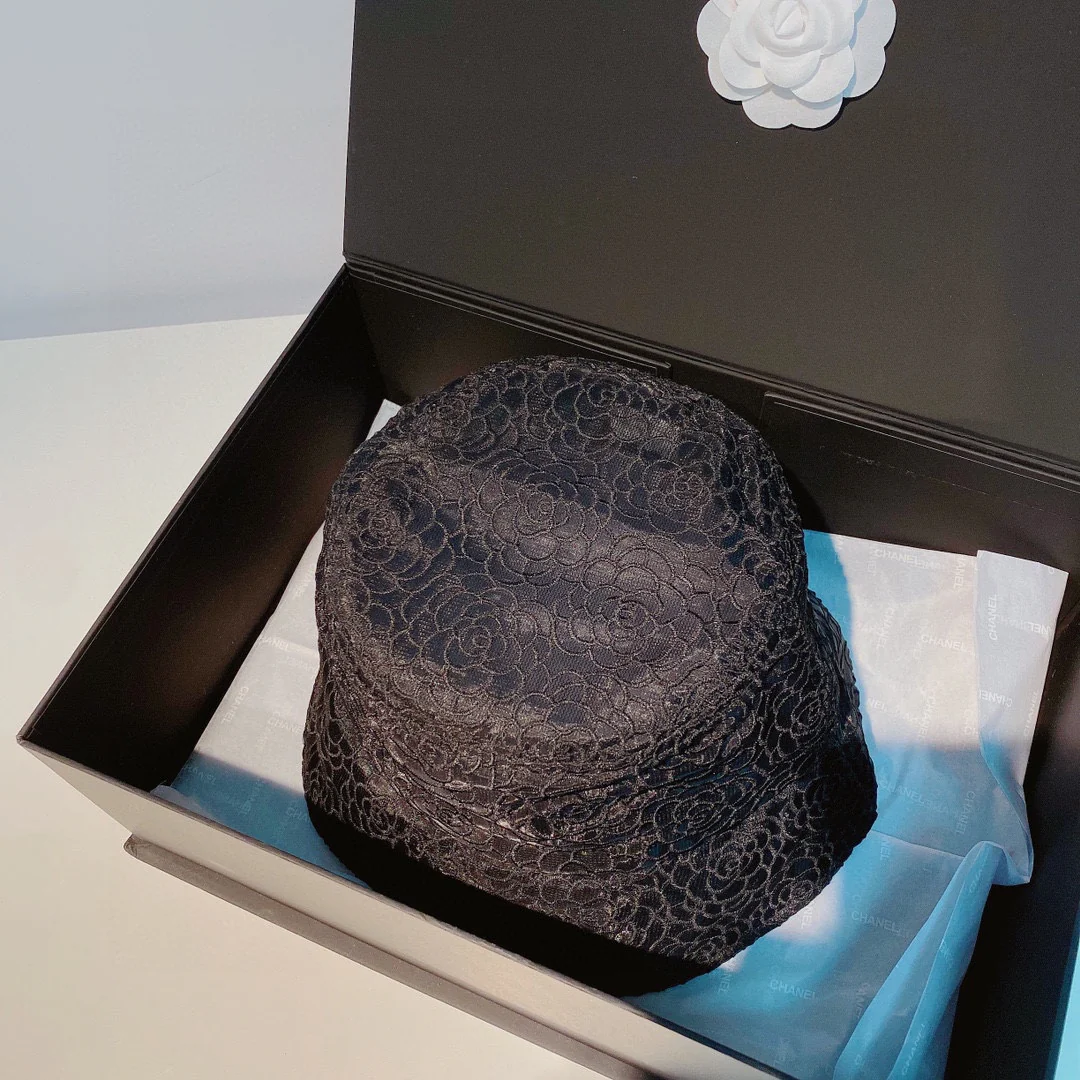 Chanel - Рыбацкая шляпа - Черная - 2